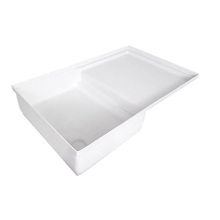 Icon 12893 Combo Shower Pan SP400 - Polar White